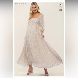 Pink blush Maternity dress